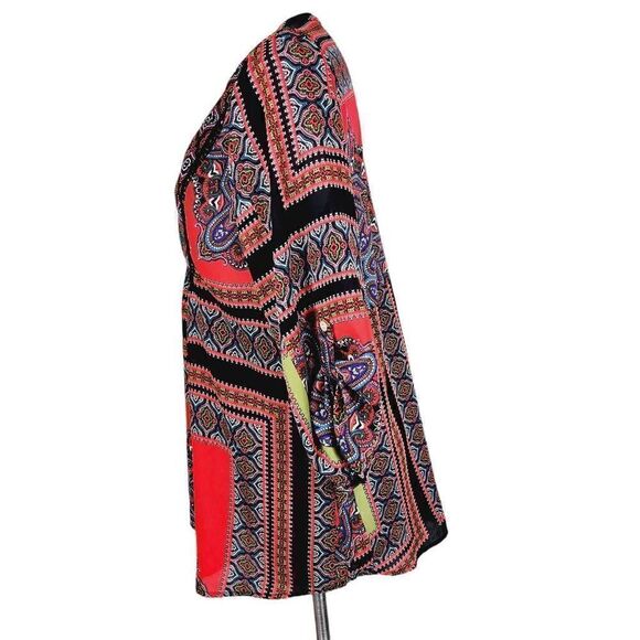 Figueroa & Flowers blouse tunic Size Large - Picture 2 of 7